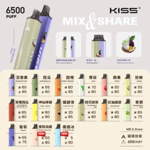 Kis5 凱斯6500口  一次性拋棄式-A/B
